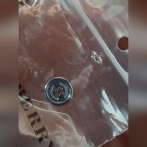 Burberry Silver Button